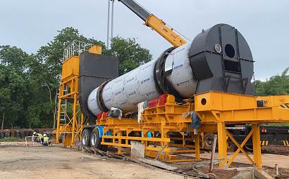 What are the construction methods of asphalt mixing equipment